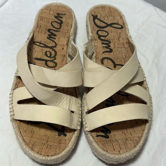 Sam Edelman Averie Multi Strap Leather Espadrille, 9M - Picture 1 of 7
